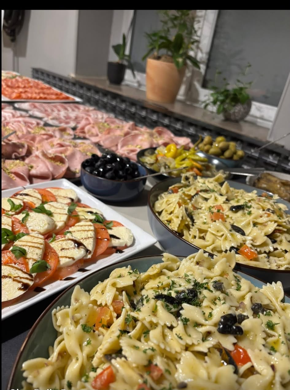 Buffet et réception préparés par Ciao Bella
