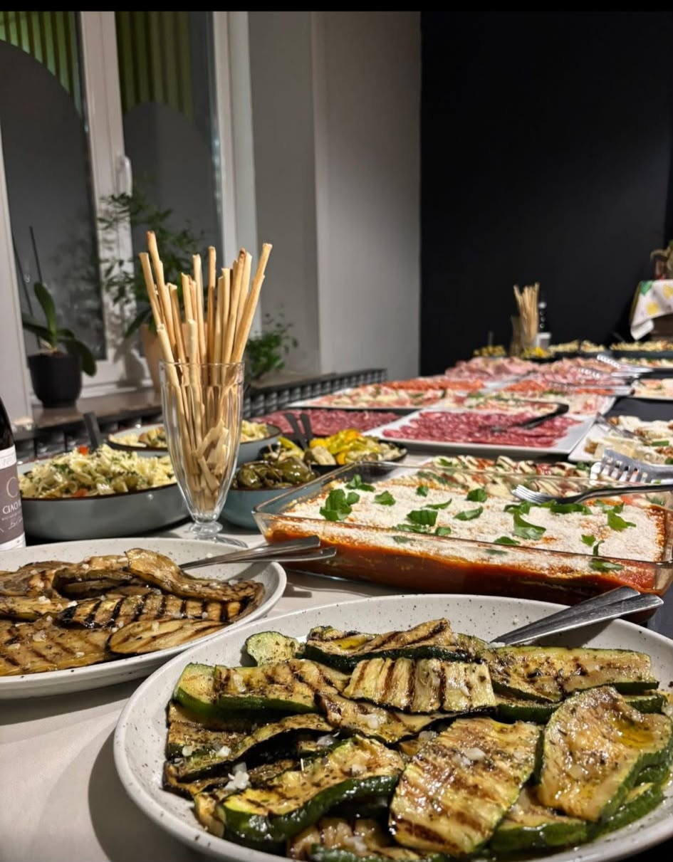 Buffet et réception préparés par Ciao Bella